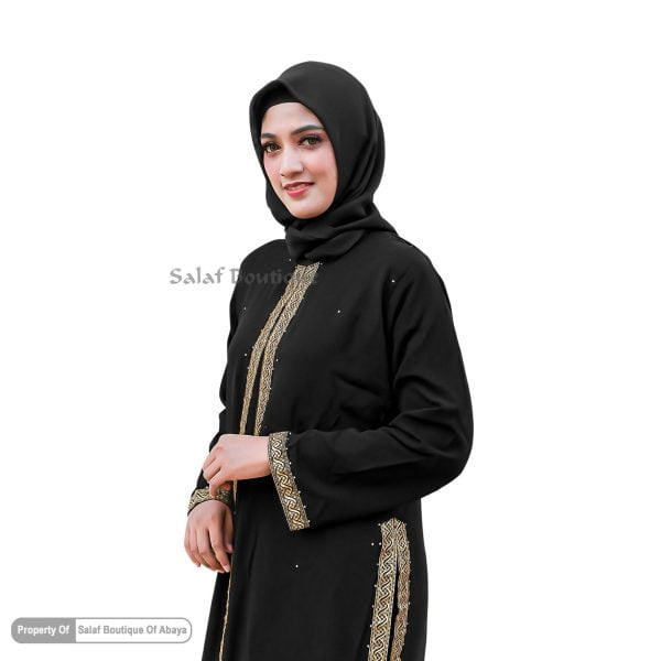 Abaya Kombinasi Sifon Renda Original by Salaf Boutique Of Abaya