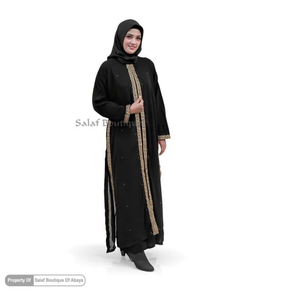 Abaya Kombinasi Sifon Renda Original by Salaf Boutique Of Abaya