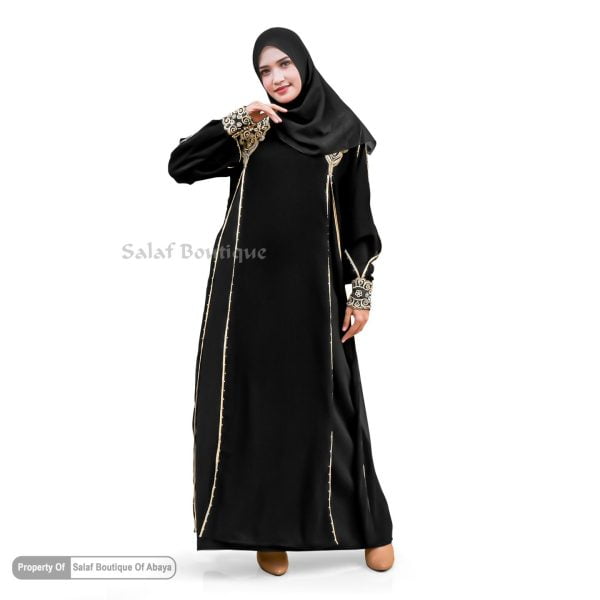 Abaya Kombinasi 335 Original by Salaf Boutique Of Abaya