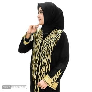 Abaya Bordir Merak New Original by Salaf Boutique Of Abaya