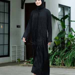 Abaya Hitam Gamis Turkey Baju Dress Muslimah