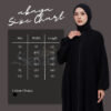 Abaya Hitam Turkey Bahan Jetblack Saudi - Gambar 10