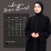 ABAYA HITAM TERBARU 2025! Bahan Jetblack Premium - Gambar 10
