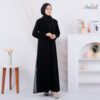 Gamis Hitam Turki | Maxi Dress Muslimah Terbaru | Abaya Turkey - Gambar 7
