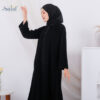 Abaya Ziper Black | by Salaf Boutique Official Shop - Gambar 6