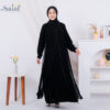 Gamis Hitam Turki | Maxi Dress Muslimah Terbaru | Abaya Turkey - Gambar 6