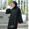 Abaya Turkey Gamis Hitam Turki - Gambar 5