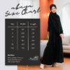Abaya Hitam Gamis Turkey Bahan Kain Saudi - Gambar 8