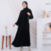 Abaya Ziper Black | by Salaf Boutique Official Shop - Gambar 2