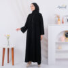 Abaya Ziper Black | by Salaf Boutique Official Shop - Gambar 11