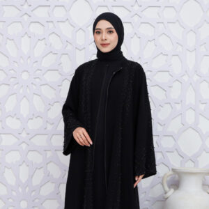 ABAYA HITAM TERBARU 2025! Bahan Jetblack Premium